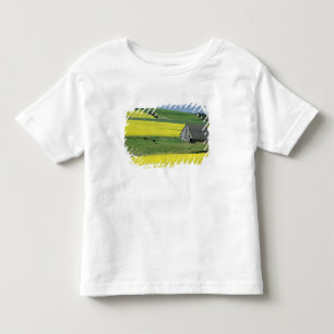 NA, USA, Idaho, near Potlatch, Canola and old Toddler T-Shirt