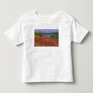 NA, USA, Maine. Blueberry Barrens. Toddler T-Shirt