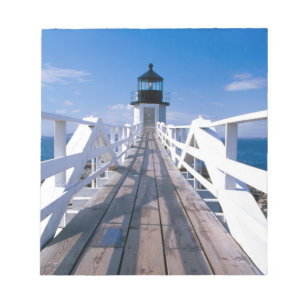 NA, USA, Maine, Port Clyde. Marshall Point 2 Notepad