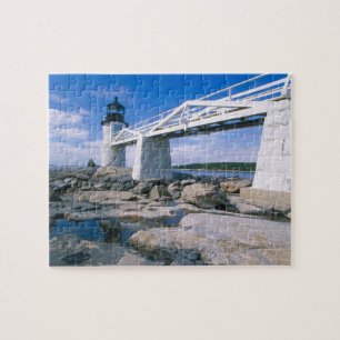 NA, USA, Maine, Port Clyde.  Marshall Point Jigsaw Puzzle