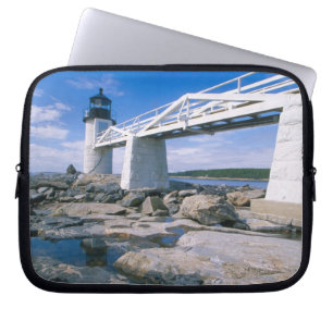 NA, USA, Maine, Port Clyde.  Marshall Point Laptop Sleeve