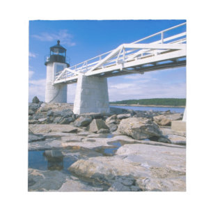 NA, USA, Maine, Port Clyde. Marshall Point Notepad