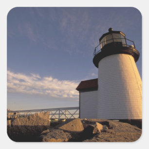 NA, USA, Massachusetts, Nantucket Island, 3 Square Sticker