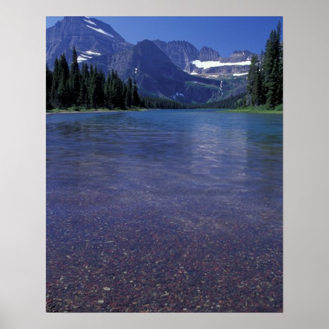 NA, USA, Montana, Glacier National PArk. Poster (Front)