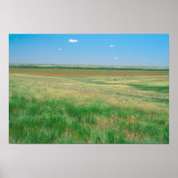 NA, USA, NE. Grasslands near Ogallala with