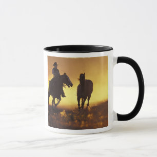 NA, USA, Oregon, Seneca, Ponderosa Ranch, Cowboy 3 Mug