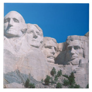 NA, USA, SD, Mount Rushmore. Tile