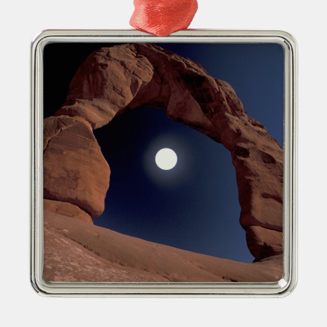 NA, USA, Utah, Arches National Park. Delicate Metal Tree Decoration (Front)