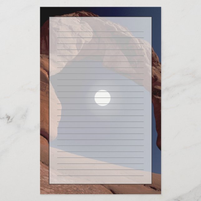 NA, USA, Utah, Arches National Park. Delicate Stationery
