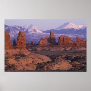 NA, USA, Utah, Arches National Park. Garden of Poster