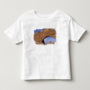 NA, Utah, Arches National Park. Double Arch Toddler T-Shirt