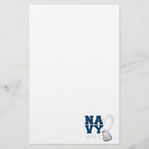 NA-VY Wife Stationery