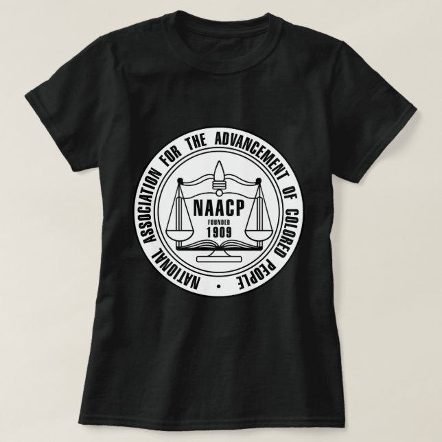 naacp logo png transparent T-Shirt (Design Front)