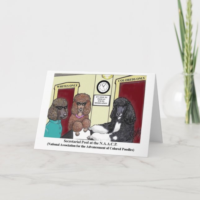 NAACP Poodle Card (Front)