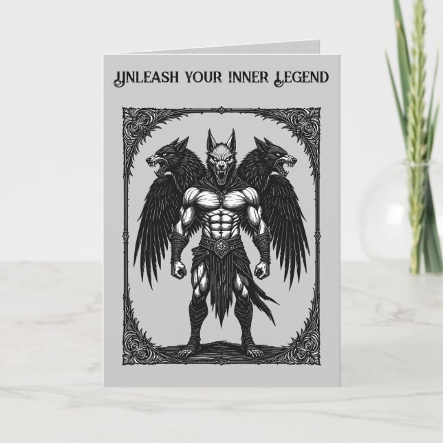 Naberius Unleashed Gothic Fury Card (Front)