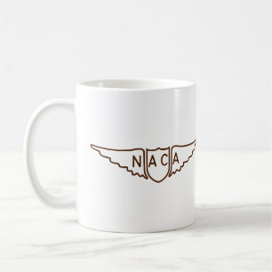 NACA National Advisory Committee for Aeronautics Coffee Mug