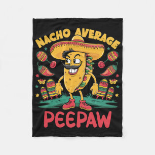 Nacho Average Bunnyaw Mexican Matching Cinco De Ma Fleece Blanket