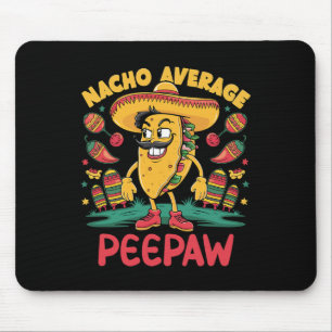 Nacho Average Bunnyaw Mexican Matching Cinco De Ma Mouse Pad