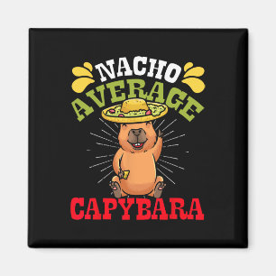 Nacho Average Capyra Cinco De Mayo Men Boys Magnet