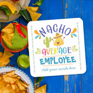 nacho average employee sticker