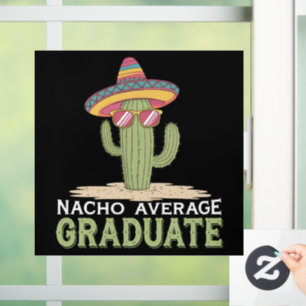 Nacho Average Graduate Cactus Graduation Mexican