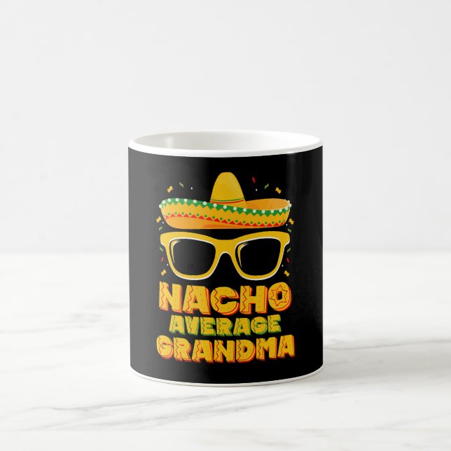 Nacho Average Grandma Cinco De Mayo Family Coffee Mug (Center)