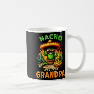 Nacho average grandpa abuelo cinco de mayo mexican coffee mug