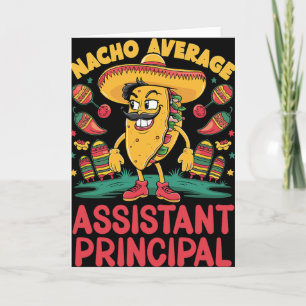 Nacho Average Istant Principal Cinco De Mayo Mexic Card