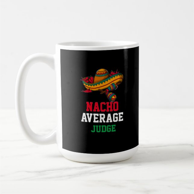 Nacho Average Judge Mug (Left)
