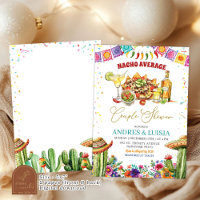 Nacho Average Margaritas Floral Couple Shower