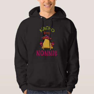 Nacho Average Nonnie Mexican Cinco De Mayo Grandma Hoodie