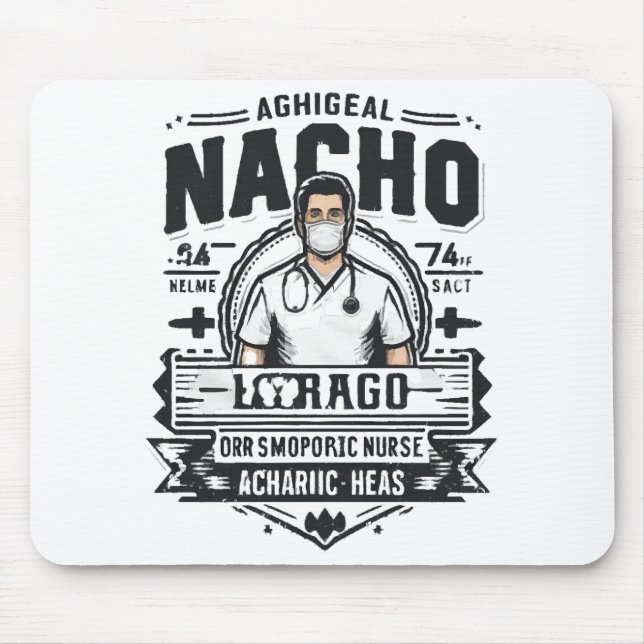Nacho Average Orthopaedic Nurse Mouse Pad (Front)