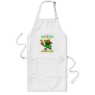 Nacho Average Pickleball Player Long Apron
