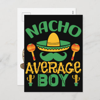 nacho-average-senorita-cinco-de-mayo-happy-funny- holiday postcard