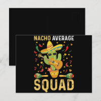 Nacho Average Squad Cinco De Mayo Mexican Party