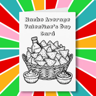 Nacho Average Valentine's Day Card