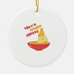 Nacho Cheese Ceramic Tree Decoration