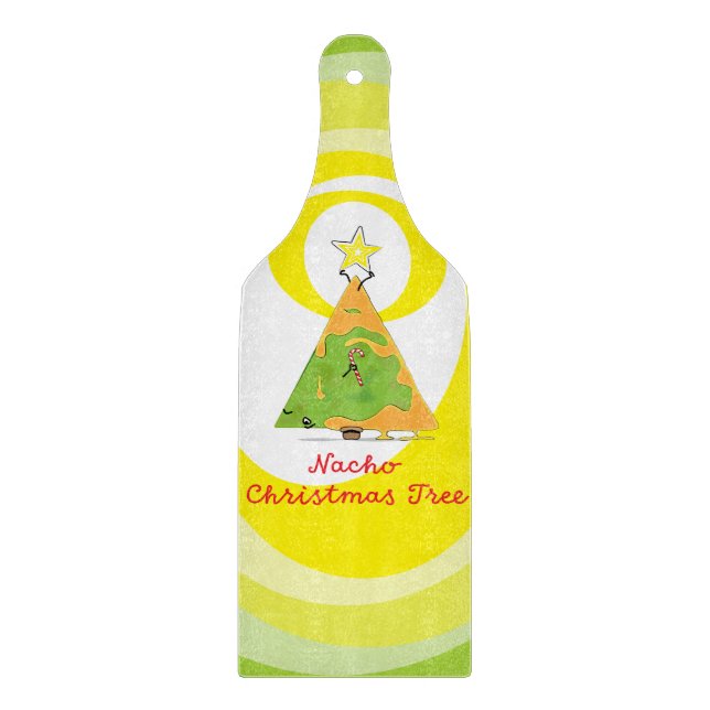 Nacho Christmas Tree Cutting Board (Front)