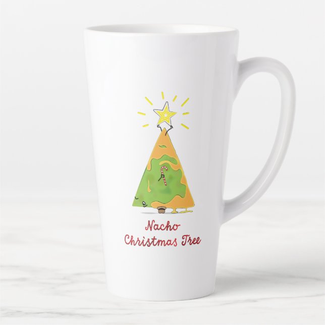Nacho Christmas Tree Latte Mug (Right)