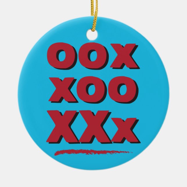 Nacho Libre Hug Hug Kiss Kiss Ornament (Front)