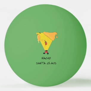 Nacho Santa Claus Ping Pong Ball