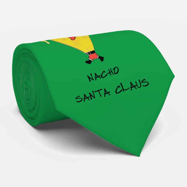 Nacho Santa Claus Tie (Rolled)