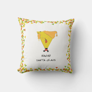 Nacho Santa with Chips Cushion