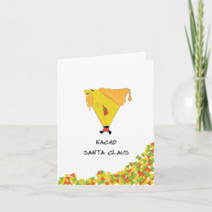 Nacho Santa with Chips Invitation