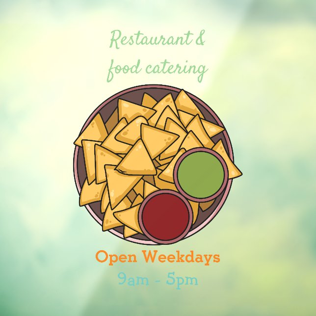 Nachos cartoon illustration (Sheet 3)