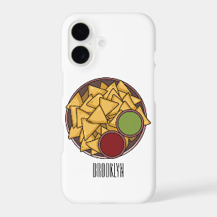 Nachos cartoon illustration