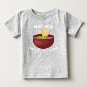 Nachos, The Mexican Salad - Baby Fine Jersey T-Shi T-Shirt