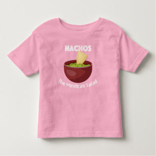 Nachos, The Mexican Salad - Toddler Fine Jersey T- Toddler T-Shirt