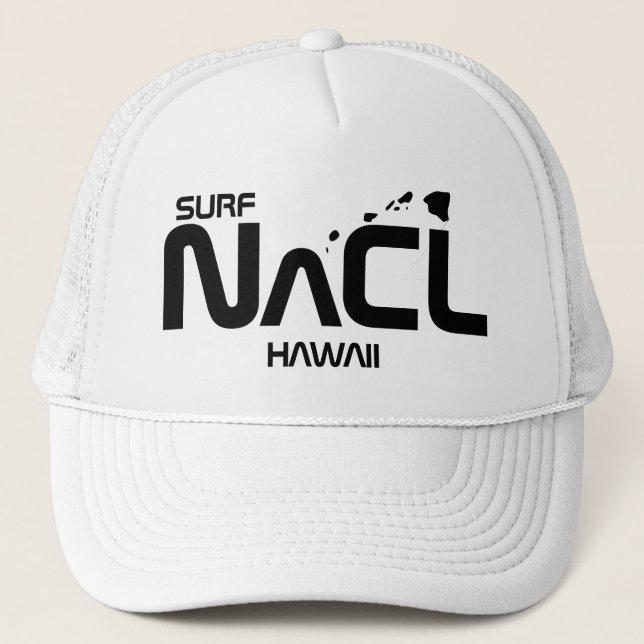 NaCL SURF HAWAII Trucker Hat (Front)