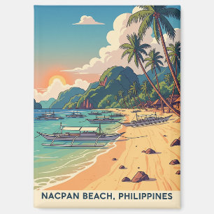 Nacpan Beach Philippines Travel Magnet